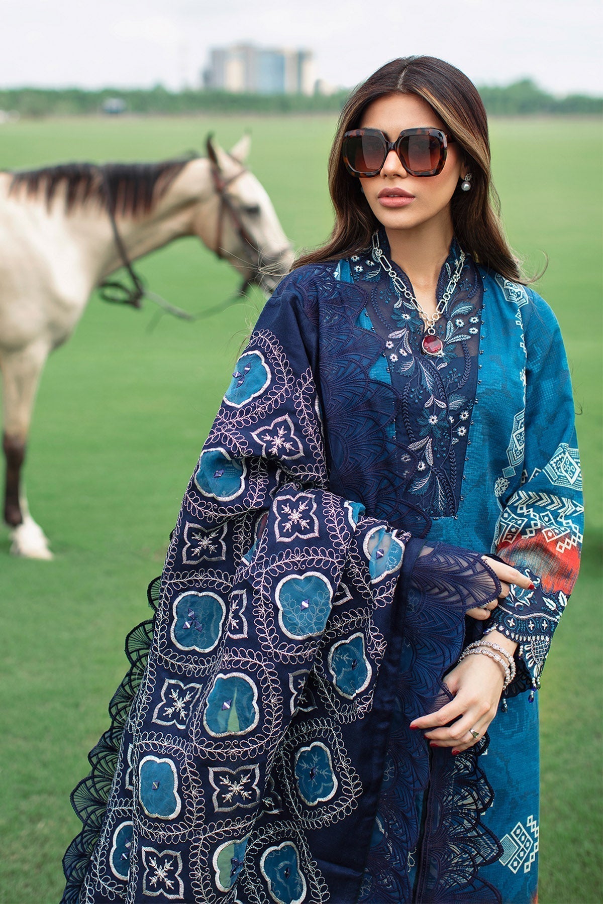 Winter Collection - Nureh - Exclusive Khaddar - NEW#02 available at Saleem Fabrics Traditions