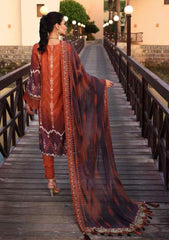 Winter Collection - Nureh - Gardenia - Linen - NSG#70 available at Saleem Fabrics Traditions