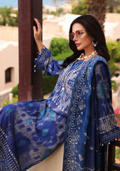 Winter Collection - Nureh - Gardenia - Linen - NSG#73 available at Saleem Fabrics Traditions