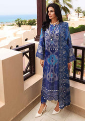 Winter Collection - Nureh - Gardenia - Linen - NSG#73 available at Saleem Fabrics Traditions