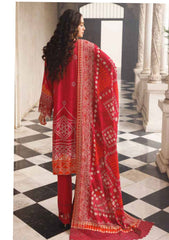 Winter Collection - Nureh - Gardenia - Slub Linen - NWG#82 available at Saleem Fabrics Traditions