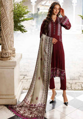 Winter Collection - Nureh - Gardenia - Slub Linen - NWG#84 available at Saleem Fabrics Traditions