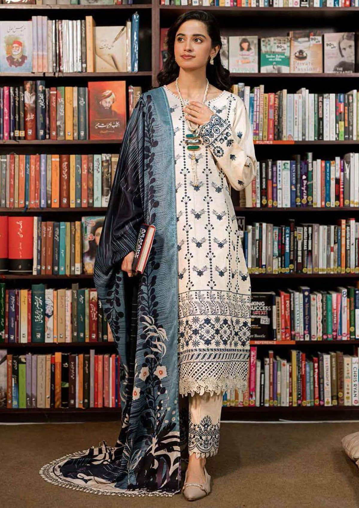 Winter Collection - Nureh - Girlglam - Chiikankari - NU2#71 available at Saleem Fabrics Traditions