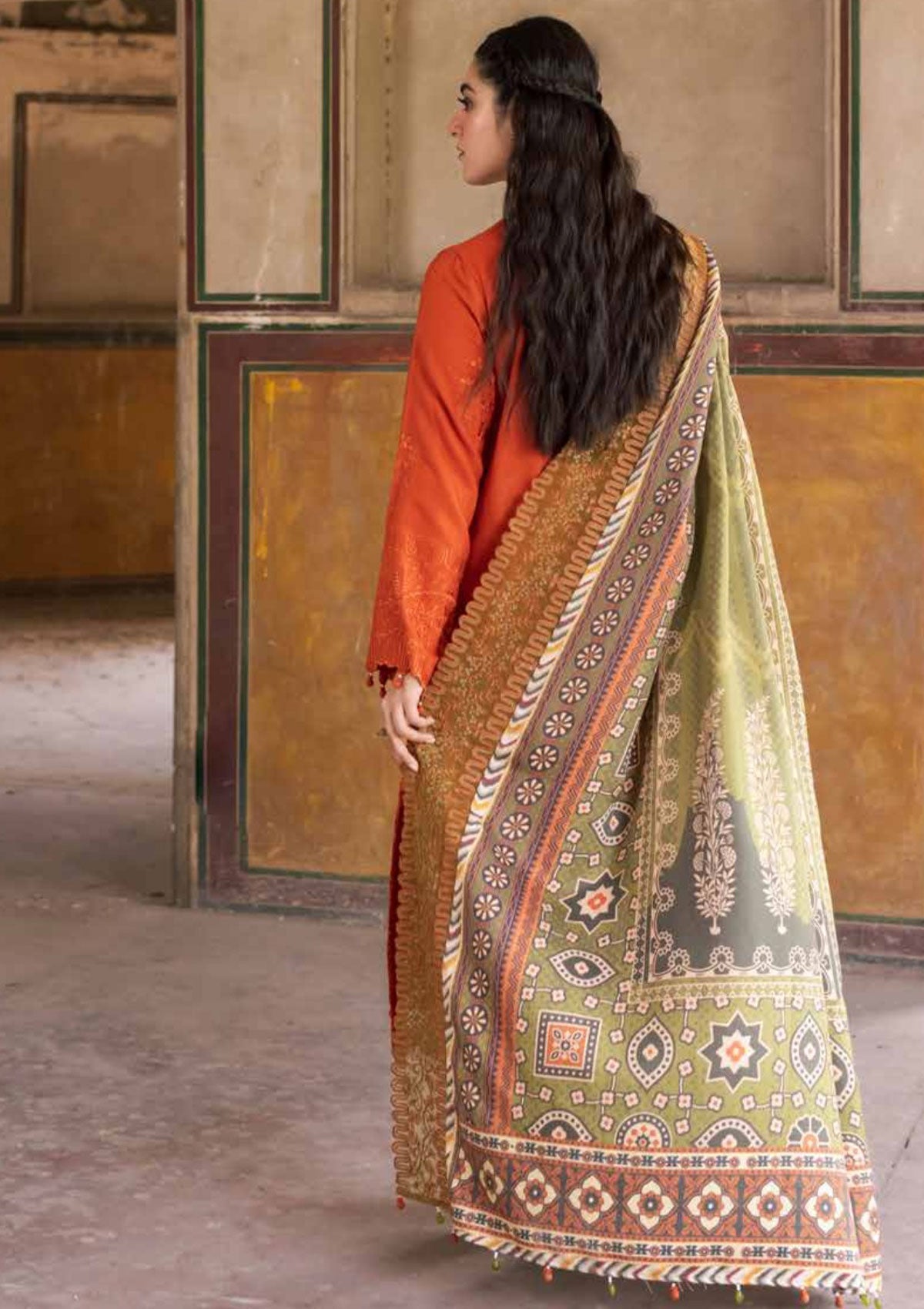 Winter Collection - Nureh - Maya - Khaddar - NW#69 available at Saleem Fabrics Traditions