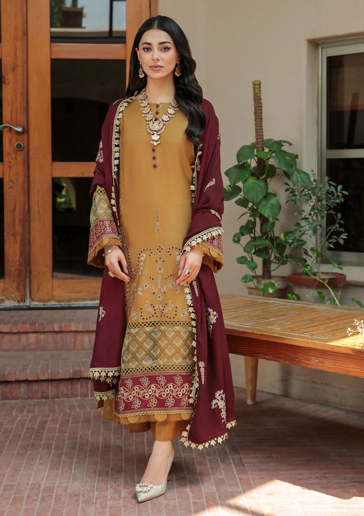 Winter Collection - Parishay - Noor-e-Nazar - D#1 available at Saleem Fabrics Traditions