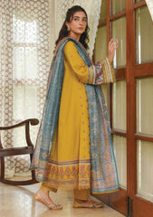 Winter Collection - Qalamkar - Qline - Linen - Anaya - VL#5 available at Saleem Fabrics Traditions