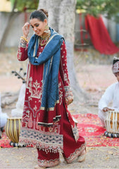 Winter Collection - Qalamkar - Sewni - K#03 (KASHAF) available at Saleem Fabrics Traditions