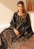 Winter Collection - Ramsha - Velvet - V04 - D#401 (Black) available at Saleem Fabrics Traditions