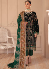 Winter Collection - Ramsha - Velvet - V05 - V#502 available at Saleem Fabrics Traditions