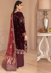 Winter Collection - Ramsha - Velvet - V05 - V#503 available at Saleem Fabrics Traditions