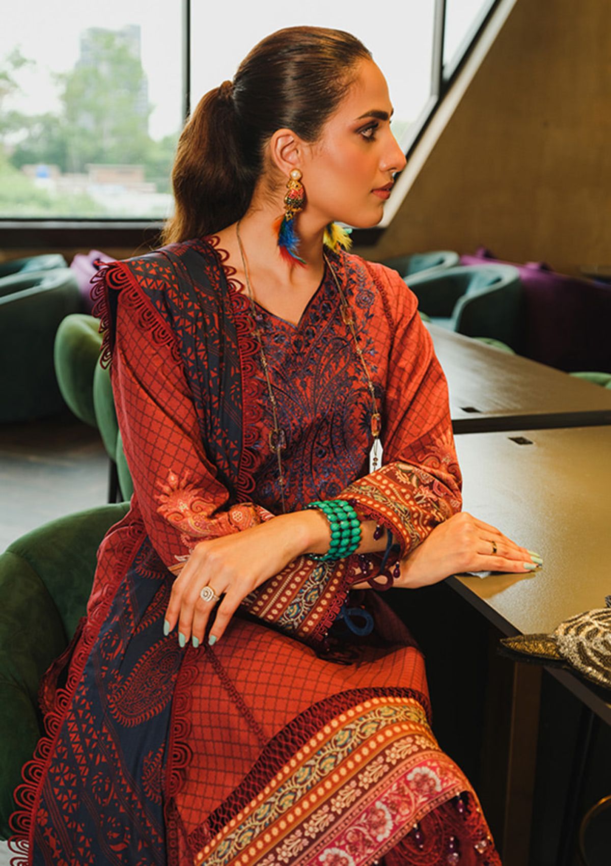 Winter Collection - Rang Rasiya - Dosti - D#08 available at Saleem Fabrics Traditions