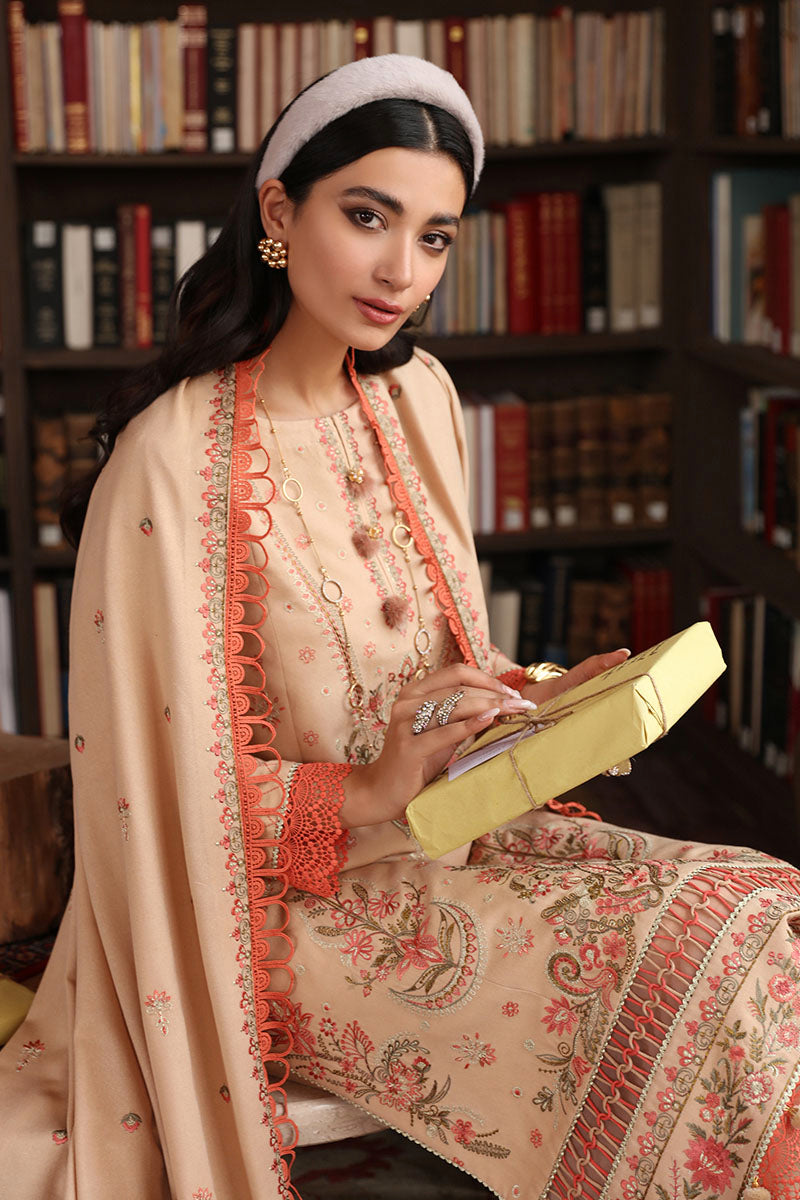 Winter Collection - Rang Rasiya - Premium Winter - 3 Pcs - D#03 (BLAZE) available at Saleem Fabrics Traditions