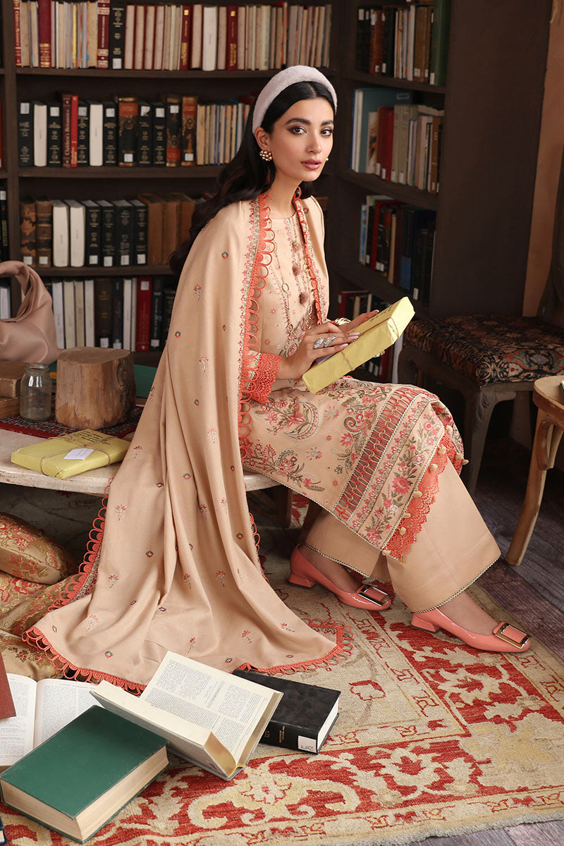 Winter Collection - Rang Rasiya - Premium Winter - 3 Pcs - D#03 (BLAZE) available at Saleem Fabrics Traditions