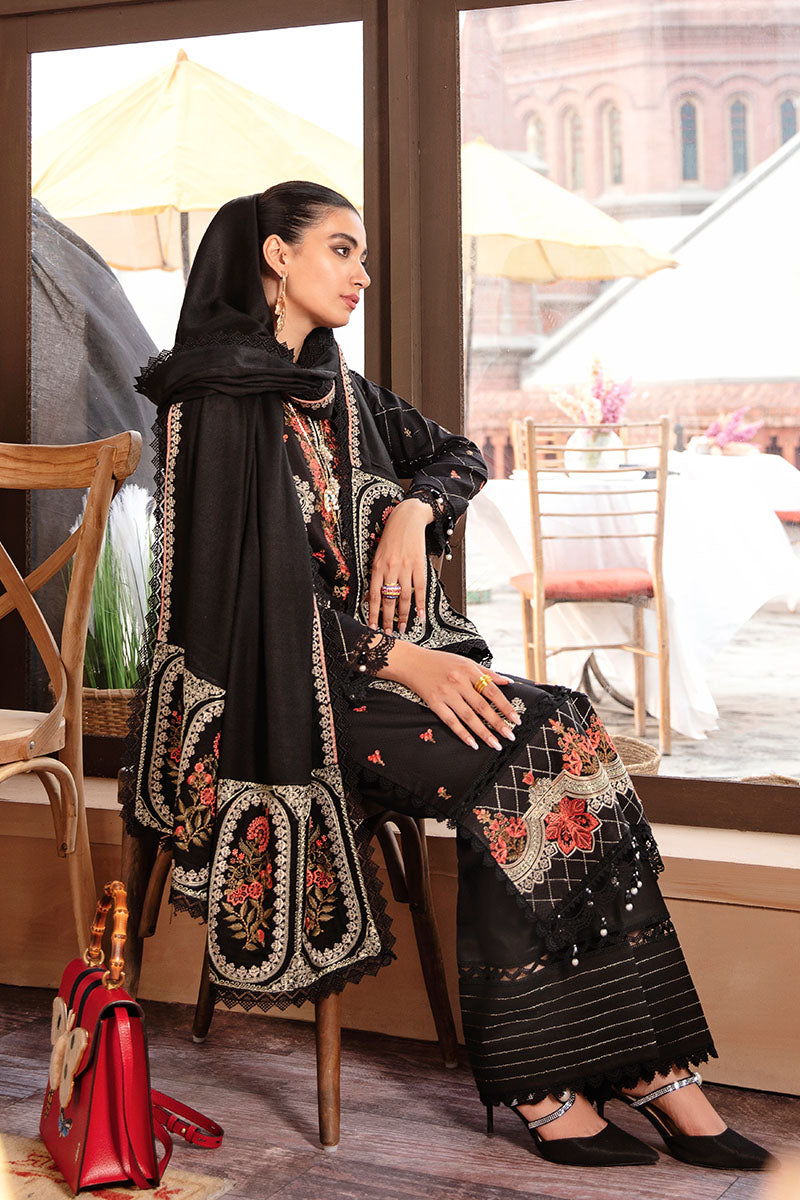 Winter Collection - Rang Rasiya - Premium Winter - 3 Pcs - D#11 (SNOW DROP) available at Saleem Fabrics Traditions
