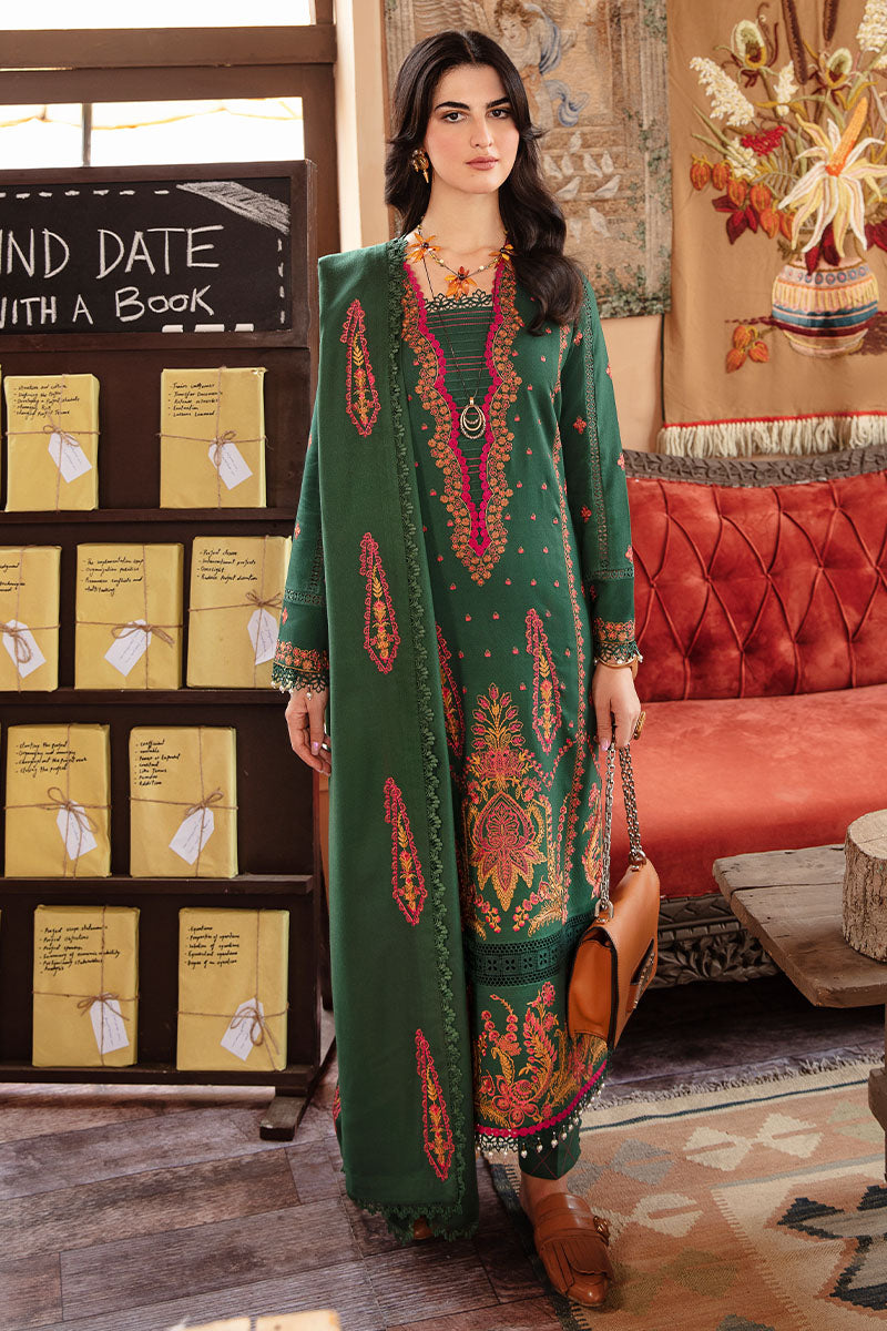Winter Collection - Rang Rasiya - Premium Winter - 3 Pcs - D#13 (FLORA) available at Saleem Fabrics Traditions