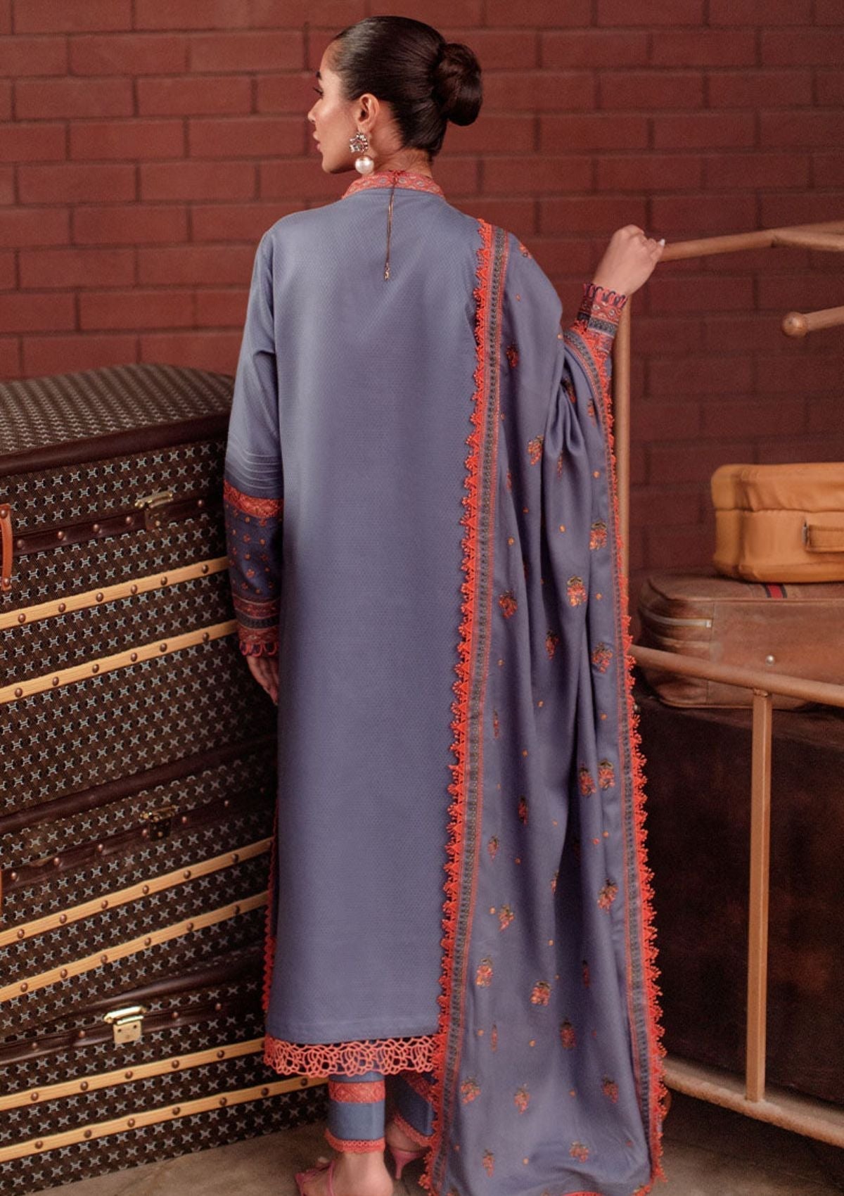 Winter Collection - Rang Rasiya - Safarnama - D#11 (MAYA) available at Saleem Fabrics Traditions