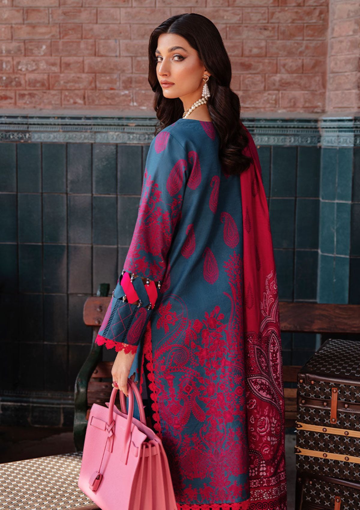Winter Collection - Rang Rasiya - Safarnama - D#2 (ZEENAT) available at Saleem Fabrics Traditions