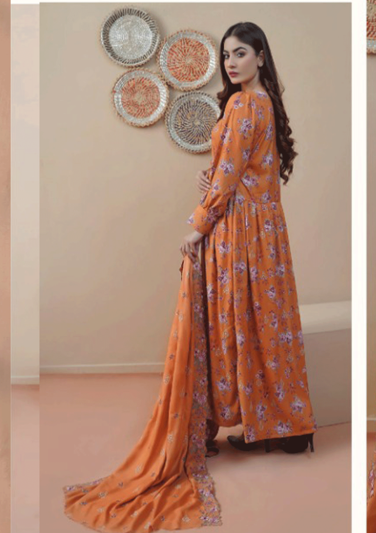Winter Collection - Rangoli - Embroidered - REL#4 available at Saleem Fabrics Traditions