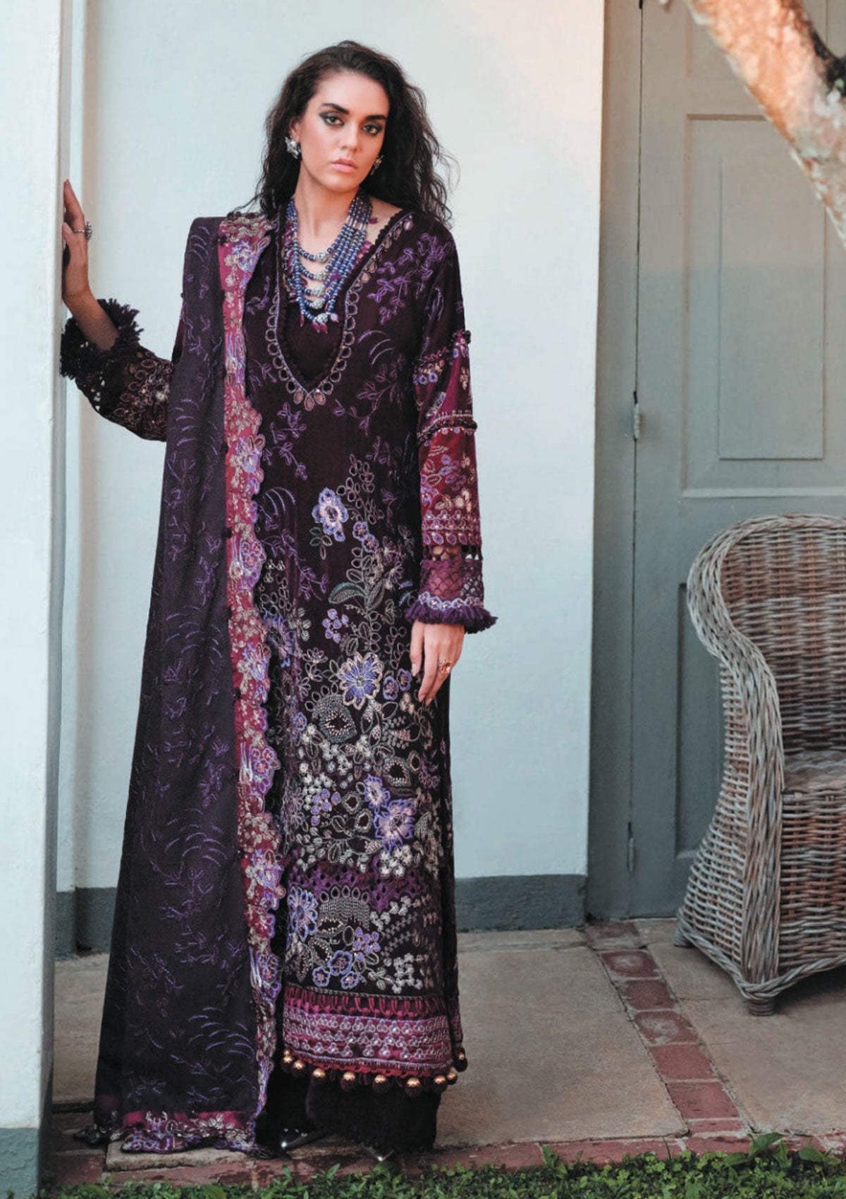 Winter Collection - Republic  - Danayah - DU#04 (Onali) available at Saleem Fabrics Traditions