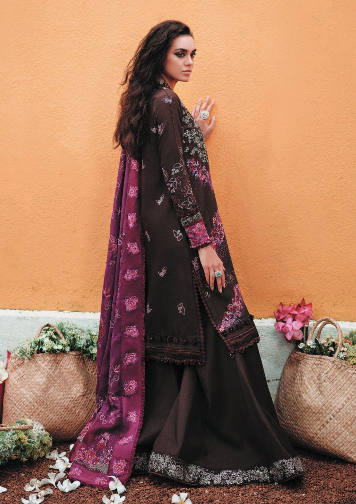 Winter Collection - Republic  - Danayah - DU#09 (Asela) available at Saleem Fabrics Traditions