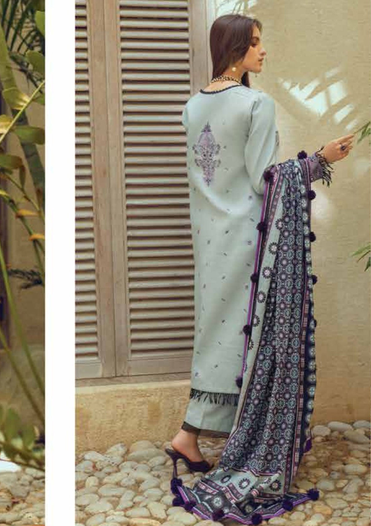 Winter Collection - Roheenaz - Winter Edit's - RNZ#1 B (Saba) available at Saleem Fabrics Traditions