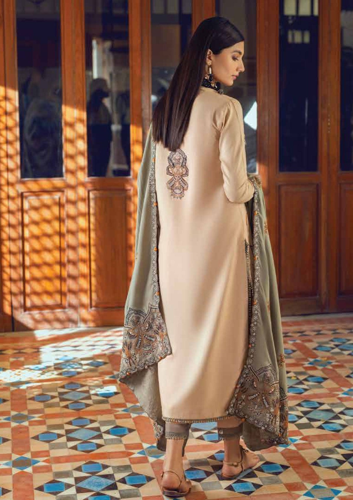 Winter Collection - Roheenaz - Winter Edit's - RNZ#2 A (Komal) available at Saleem Fabrics Traditions