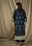 Winter Collection - Rubaaiyat - D/Print Khaddar - D#01 (Black 4) available at Saleem Fabrics Traditions
