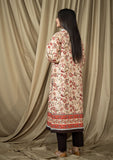 Winter Collection - Rubaaiyat - D/Print Khaddar - D#01 (Peach) available at Saleem Fabrics Traditions