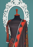 Winter Collection - Rubaaiyat - D/Printed Marina - 3pcs - D#01 (D Zink 2) available at Saleem Fabrics Traditions