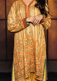 Winter Collection - Rubaaiyat - D/Printed Marina - 3pcs - D#01 (Golden) available at Saleem Fabrics Traditions