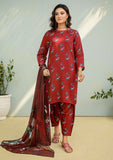 Winter Collection - Rubaaiyat - D/Printed Viscose - Maroon - D#1 available at Saleem Fabrics Traditions