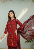 Winter Collection - Rubaaiyat - D/Printed Viscose - Maroon - D#1 available at Saleem Fabrics Traditions