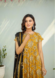 Winter Collection - Rubaaiyat - D/Printed Viscose - Mustard - D#1 available at Saleem Fabrics Traditions