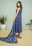 Winter Collection - Rubaaiyat - D/Printed Viscose - R Blue - D#1 available at Saleem Fabrics Traditions