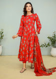 Winter Collection - Rubaaiyat - D/Printed Viscose - Red - D#1 available at Saleem Fabrics Traditions