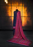 Winter Collection - Rubaaiyat - Youdia Karandi - RYK#05 (N Blue) available at Saleem Fabrics Traditions