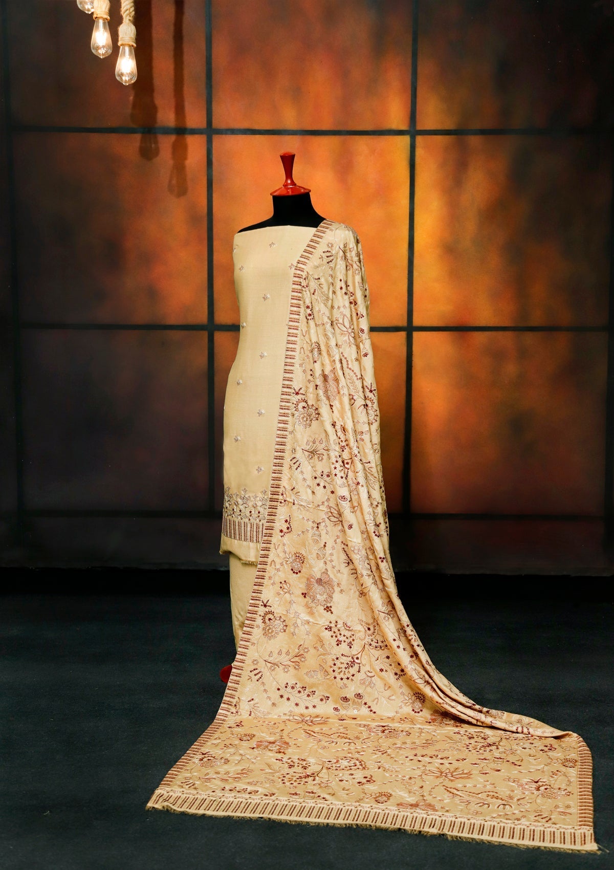 Winter Collection - Rubaaiyat - Youdia Karandi - RYK#06 (D Skin) available at Saleem Fabrics Traditions