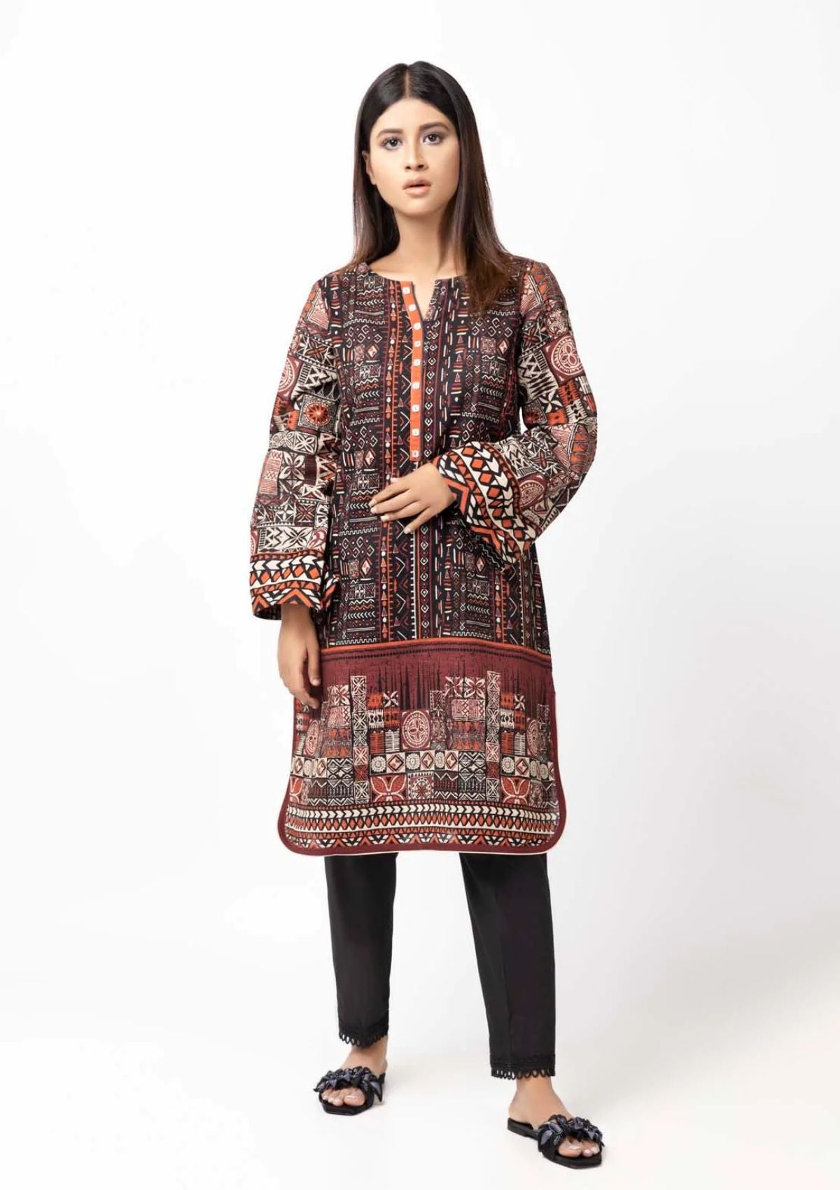 Winter Collection - Sahar - Khaddar - 1Pcs - SWK#13 available at Saleem Fabrics Traditions