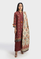 Winter Collection - Sahar - Khaddar - 3Pcs - SWK#2 available at Saleem Fabrics Traditions