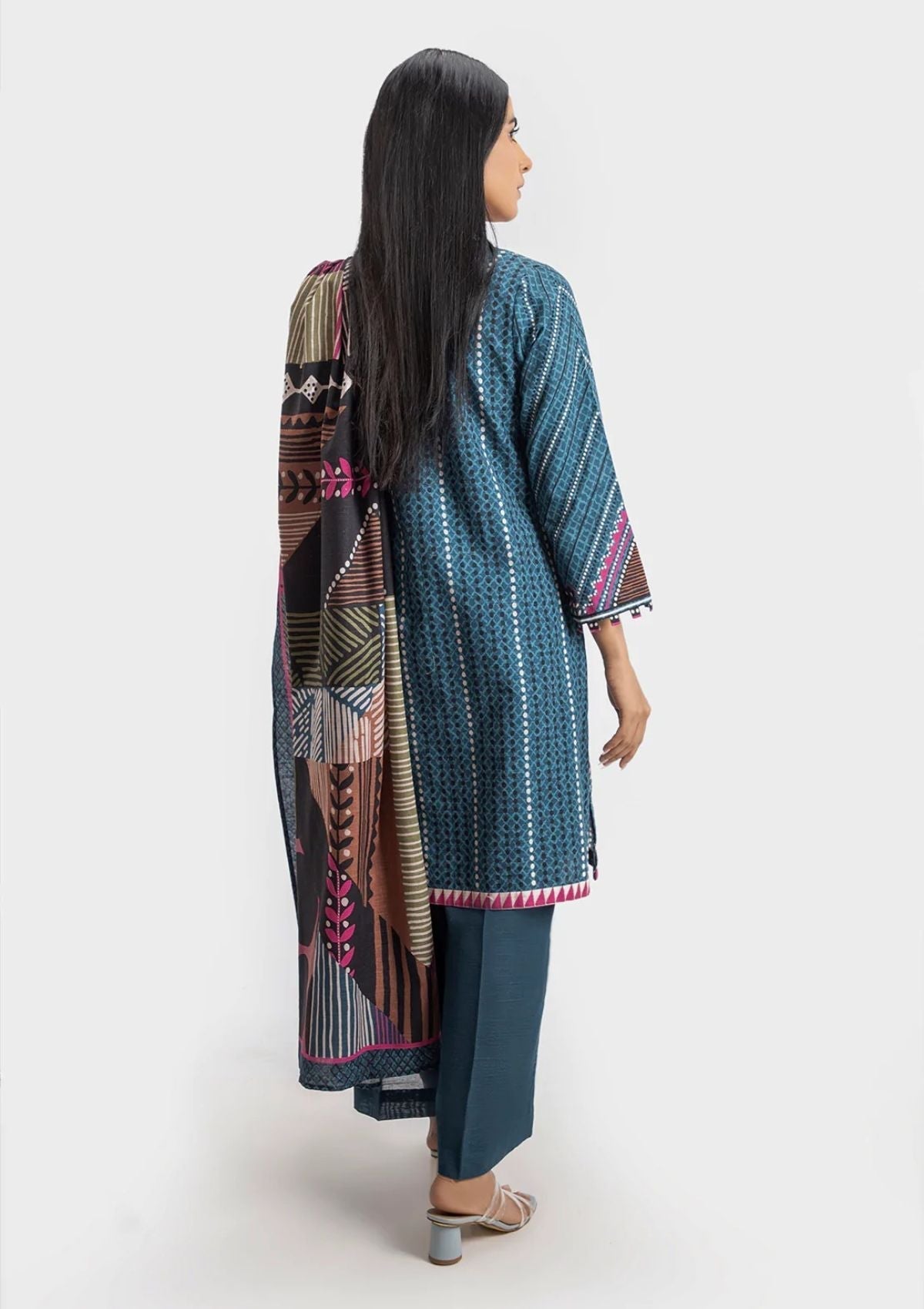 Winter Collection - Sahar - Khaddar - 3Pcs - SWK#5 available at Saleem Fabrics Traditions