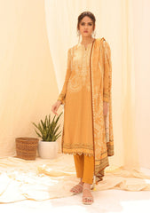 Winter Collection - Salitex - Printed Linen - V01 - WK#01178 (Beig) available at Saleem Fabrics Traditions