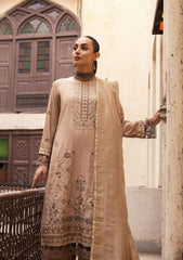 Winter Collection - Shaista - Executive - Semi Peach - D#516 available at Saleem Fabrics Traditions