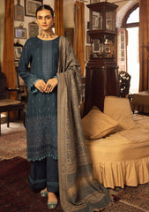 Winter Collection - Shaista - Executive - Semi Peach - D#518 available at Saleem Fabrics Traditions