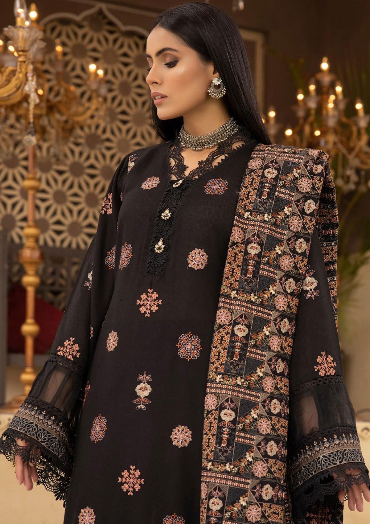 Winter Collection - Shaista - Khoobseerat - Karandi - SKK#369 available at Saleem Fabrics Traditions