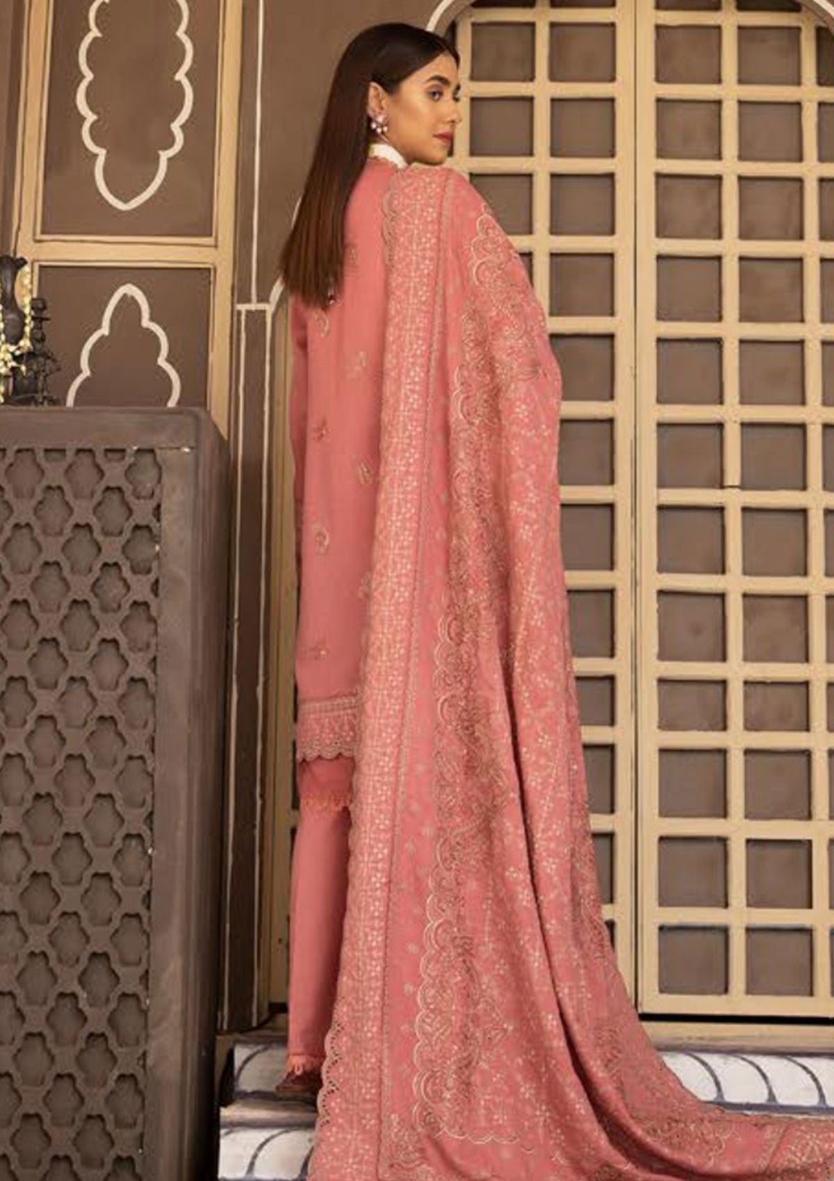 Winter Collection - Shaista - Khoobseerat - Karandi - SKK#372 available at Saleem Fabrics Traditions