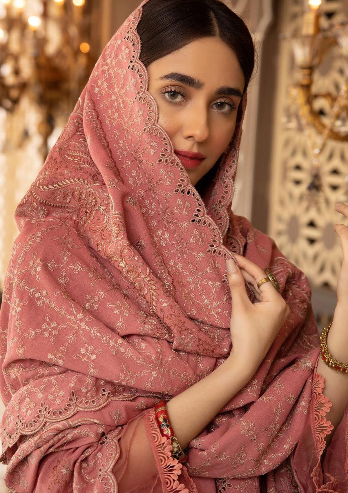 Winter Collection - Shaista - Khoobseerat - Karandi - SKK#372 available at Saleem Fabrics Traditions