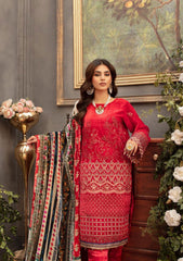 Winter Collection - Shaista - Kotrai Velvet - D#869 available at Saleem Fabrics Traditions