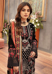 Winter Collection - Shaista - Kotrai Velvet - D#871 available at Saleem Fabrics Traditions