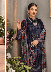Winter Collection - Shaista - Kotrai Velvet - D#875 available at Saleem Fabrics Traditions