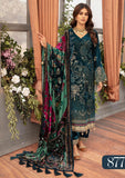 Winter Collection - Shaista - Kotrai Velvet - D#877 available at Saleem Fabrics Traditions